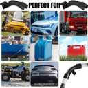 2pcs Hose Bender for Racing Fuel Tanks, ABS Plastic Gas Can Hose Bending Tool with X-Shaped Opener/Closer for VP, Sportsman, Rural King Oil Fuel Tanks