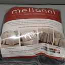 Mellanni Extra Deep King Sheets - 4 PC Iconic Collection Bedding - Hotel Luxury, Ultra Soft, Cooling Bed Sheets - Wrinkle, Fade, Stain Resistant (King, Gray)