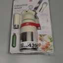 iSi Mini 013455 Whipped Cream Maker, White, Stainless Steel, 1/2 Pint, White