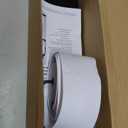 Excello Global Products Wall Mounted Note Paper Dispenser with a 160 Foot roll of Paper Included , Black 