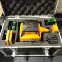 VEVOR Rotationslaser Rot Professional max Arbeitsbereich 500 m 360 Rotary Laser Level Wasser- und staubdicht außenbereich Arbeitszeit 20 Stunden in