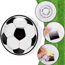 Hooqict Soccer Ball Pinata with Blindfold and Bat Stick Soccer Birthday Party Decorations for Kids Boys Men Sports Themed Party Supplies School Classroom Activities
