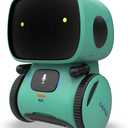 KaeKid Robots for Kids, Interactive Smart Robotic with Touch Sensor, Voice Control, Speech Recognition, Singing, Dancing, Repeating and Recording, Robot Toy for 3 4 5 6 7 8 Year Old Boys Girls (Green)