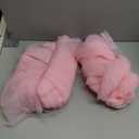 10x10ft Baby Pink Tulle Backdrop Curtain for Parites, Sheer Backdrop Curtains for Wedding Baby Shower Birthday Party Photo Shoot Decorations (10ft x 10ft(2 Panels 5*10ft))