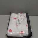 Nayoroom Heart Duvet Cover Full Size Kawaii Pink Heart Printed on Cream White Bedding Set 3Pcs Kids Girls Cute Heart-Shaped Pattern Comforter Cover with Zipper Closure Soft Breathable Microfiber