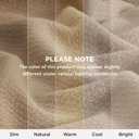Bedsure GentleSoft 100% Cotton Blanket Twin XL Size for Bed - Breathable and Lightweight, Soft Cozy Textured Herringbone Woven Summer Blanket for College Dorm, Light Brown, 66x90 inches