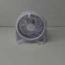 Honeywell TurboForce Air Circulator, Small Tabletop Fan, Quiet Personal Fan for Home or Office, 3 Speeds, 90 Degree Pivoting Head, White, HT-904