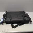 GREEN PARTY Stadium Seat for Bleachers Portable Outdoor Floor Folding Stadium Chair with Armrest, Back Support, Cup Holder, Mesh Bag and Hide Hooks (Black Grey)