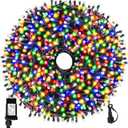 328FT 1000LEDs Christmas Lights Outdoor Indoor 8 Modes for Christmas Tree Party Decoration, 100% UL Listed (Multicolor)
