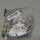 2 Feet Gas Adapter Extension Braided Hose Propane/Butane/Isobutane Small Tank Input EN417 Lindal Valve Output