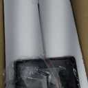 YSN 16" Solar Post Lights Outdoor, Dusk to Dawn Outdoor Post Lights with Pier Mount Base, Black Solar Lamp Posts Light Fixture, Waterproof Light Posts for Outside Yard Garden Patio, 1 Pack