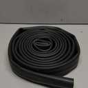 ToLanbbt 16.4FT Garage Door Seals Bottom Rubber 0.19" P Bulb Bottom Weather Seal, Weatherproof Replacement Weather Stripping Compatible with Overhead Door (16.4 FT, Black)