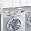 Laundry Guard, LaundryGuards for Washer and Dryer, Magnetic LaundryGuard with Magnets, LaundryFence Guard with Laundry Silicone Gap Cover, Laundry Room Accessories