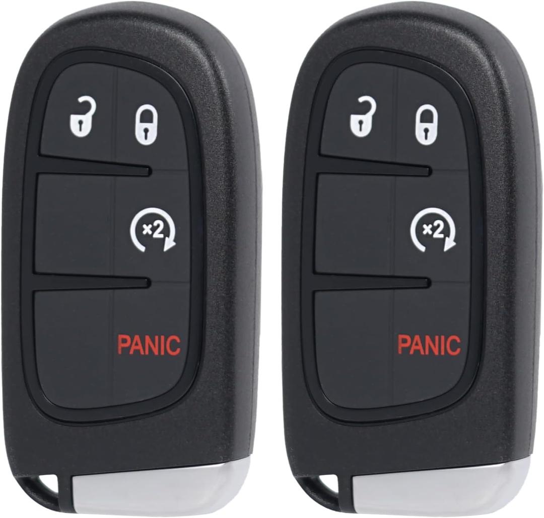 SUPALAND Keyless Entry Remote Start Control Key Fob Replacement Compatible with Dodge Ram 1500 2500 3500 2013 2014 2015 2016 2017 2018 GQ4-54T 433 MHz