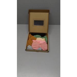 CLLOT 8 Pcs Super Stretchy Soft Handmade Headbands with Double Bows Head Wrap Nylon Hair Accessories For Newborn Babies Girls Infants Toddlers