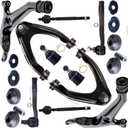 SOSOPART 12pc Front/Rear Control Arms Kit 1997-2001 for Honda CR-V