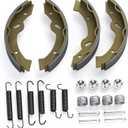 Golf Cart EZGO Brake Shoes and Spring Kit Assembly for EZGO TXT Medalist, Golf Cart Brakes Shoes Pads for 1996-Up Workhorse 94-06 Yamaha G2-G22, EZGO Replacement Parts OE# 27943G01 70795G01 27944-G01