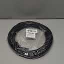 Cat6A Ethernet Cable Shielded 10Gbps 75 ft, Slim Shielded (F/UTP) Ethernet Cable Cat 6, Flexible 28AWG Bare Copper Cat6 Cable, Space-Saving Cat 6a Network Cable for Server, Data Center, Black