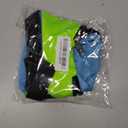 Xuniea 80s Retro Neon Fanny Pack 2 Pockets Belt Bags 90s Costumes for Women Men Waist Packs for Holiday Festival 80s Theme Halloween Party(Green Bottom)