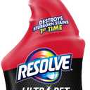 Resolve Ultra Pet Odor and Stain Remover Spray  Carpet Cleaner for Cat and Dog Urine and Poop, 32oz (32 Ounce (Pack of 1))