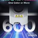 FLASHFORGE AD5X Multi-Color 3D Printer, CoreXY 600mm/s High-Speed, 1-Click Auto Leveling, 300C Direct Drive Extruder, 220x220x220mm Build Volume, Ideal for Precision and Efficiency