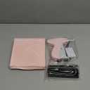 Stitch Gun for Clothes Handheld Stitch Gun Quick Clothing FixerSewing Kit Includes 1,000 Black Fasteners & 1,000 White Fasteners & 6 Needles (Pink)