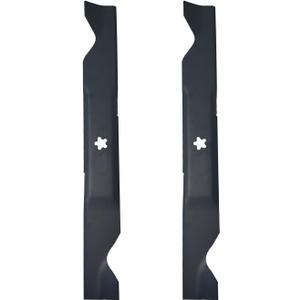 2PCS YTH22V46 46 inch Mower Blades Compatible with Craftsman, Husqvarna, Poulan Z246 YTH20K46 YTH21K46 YTH22K46 YTA22V46 RZ4623 YT3000 with 46'' Deck Replace OE 405380, 532405380