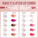Maybelline Lifter Gloss, Hydrating Lip Gloss with Hyaluronic Acid, High Shine for Plumper Looking Lips, Stone, Rosey Neutral, 0.18 Ounce