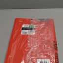 Five Star 2-Pocket Folder, Plastic Folder with Stay-Put Tabs and Prong Fasteners, Holds 8-1/2" x 11" Paper, Fire Red (72109), Set of 2