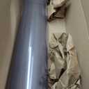 POWERTEC Clear PVC Pipe 6" x 36" Long, 1PK Rigid Plastic Tubing, Round Tube Compatible w/Dust Collection Fittings - Hose for Woodworking Tool, Dust Collection System or Cat Tree (70274V)