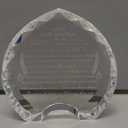 80th Birthday gifts for Women Men - Crystal Heart Gifts Personalized 1966 80 Year Old Present For Her Him - Happy 80th Birthday Ideas For Mom Dad Unique