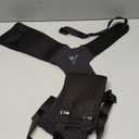 Athletic Arm Sling Class A Medical Device - Shoulder Sling Immobilizer for Injury Support - For Elbow & Wrist Too - Men & Women (X-Large Left, Black)