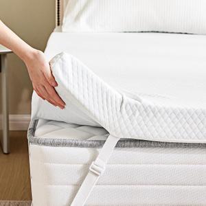 NEWBULIG 3 Inch Memory Foam Mattress Topper, a Supportive Memory Foam Pad with a Removable & Washable Cover, and a Non-Slip Ventilated Design for Full Beds
