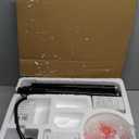 Luvkczc Floor Lamps for Living Room, 72" Tall Torchiere Floor Lamp with 8W Adjustable Reading Lights, Industrial Lamps for Living Room, Bedroom, Office, Black Tree Floor Lamp3 Bulbs Included