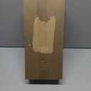 Retro Flip Clock, Battery Powered Desk & Wall Shelf Clock with Mechanical Number Display, Noise-Free Operation, Oversized Flip Digits, Modern Decor Gift for Home, Office, Studio