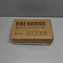 Woodstove Firebricks, Fire Bricks, Size 9" X 4-1/2" X 3/4", High Temperature Resistant Fire Bricks Replacement for Wood Stoves, 3 Pieces