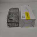 EUDELE 5-Pack Rustproof Stainless Steel Shower Caddy  No Drill Adhesive Bathroom Organizer with Large Capacity, Spacious Shower Shelves for Inside Shower, Kitchen & Home Decor Storage-XL Size (Light Grey)