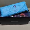 DreamyBlue Signature Pillow w/Adjustable Loft  Shredded Memory Foam Fill  Neutral Alignment for Side, Back, and Stomach Sleepers  Washable Bamboo Rayon Cover  CertiPUR-US Certified Foam (Queen) (Queen (Pack of 1))