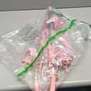 Clear Bubble Umbrella with an Easy Grip Curved Handle,Lightweight Design, Wind and Rain Protection,Safety Transparent Dome Bubble Umbrella for Toddler Boys Girls (Pink)