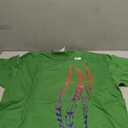 Symbol Waves Pattern Culture Maori Tribal New Zealand Colourful T-Shirt, Green, XL