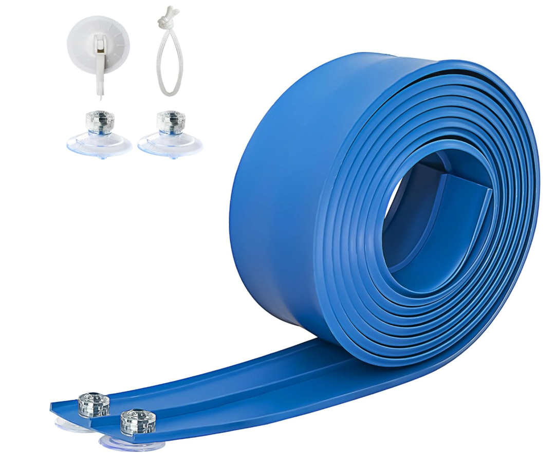 Flex Track 15 Ft Starter Set, Flexible Race Car Ramp Track for Ages 3 & Up with Suction Cups Compatible with Diecast 1/64th Cars