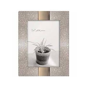 New View 5x7 inch Picture Frame- Silver / Gold