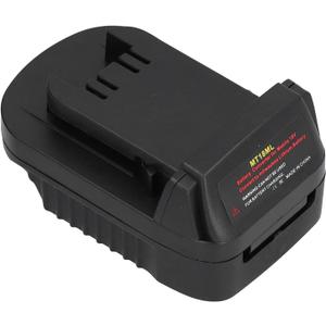 18V to Battery Adapter, Heat, Compact, Quick Installation, for Power Tool Enthusiasts and DIYers