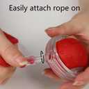 2 x Interactive Cat Toys Ball for Indoor Cats,[2025 Newly Upgraded] Agile Moving Cat Ball with Elastic Mesh Tail,Automatic Kitten Toys for Bored Indoor Adult Cats,Motion Activated (Orange)