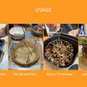 Air fryer rack, Cooking rack,Air fryer grill rack, stainless steel skewers, Grill rack, Air fryer racks, air fryer skewer rack with Free 50 Disposable Baking Paper, Kitchen Cooking Accessories