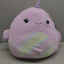 Squishmallows Official Kellytoy Plush 16" Naomi the Narwhal - Ultrasoft Stuffed Animal Plush Toy 