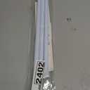 Tension Rod 28 to 48 inch, Adjustable Curtain Rods No Drilling Spring Rods Extendable Pressure DIY Tension Rod for Window Closet Kitchen, White