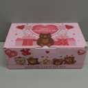 28PACK Bears Valentines Day Gifts for Kids Party Favors Classroom Bulk Kids Valentines Day Cards for School Class Non Candy Goodie Bag Stuffers Stuffed Animals Plush Toys Treats Classroom Exchange