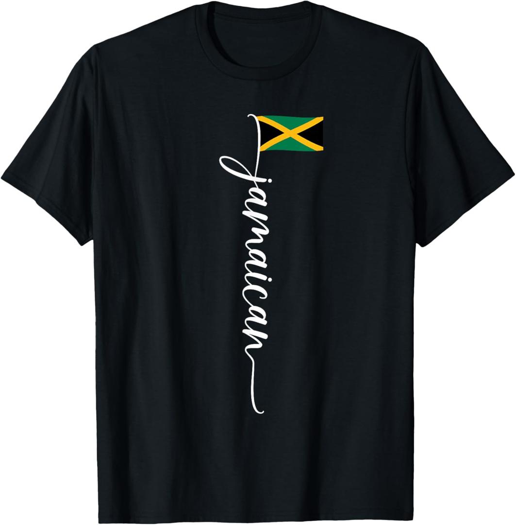 Jamaica Signature Jamaican Flag T-Shirt