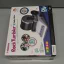 BUAOB Rock Tumbler Kit - Turn Rough Rocks into Beautiful Gems with 7-Day Timer, Includes 2 Belts, Bag of Rough Stones, 4 Stages of Grits: Coarse, Fine, Polishing, Final Polishing